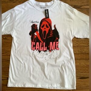 NWT Ghost Face T-Shirt Size L